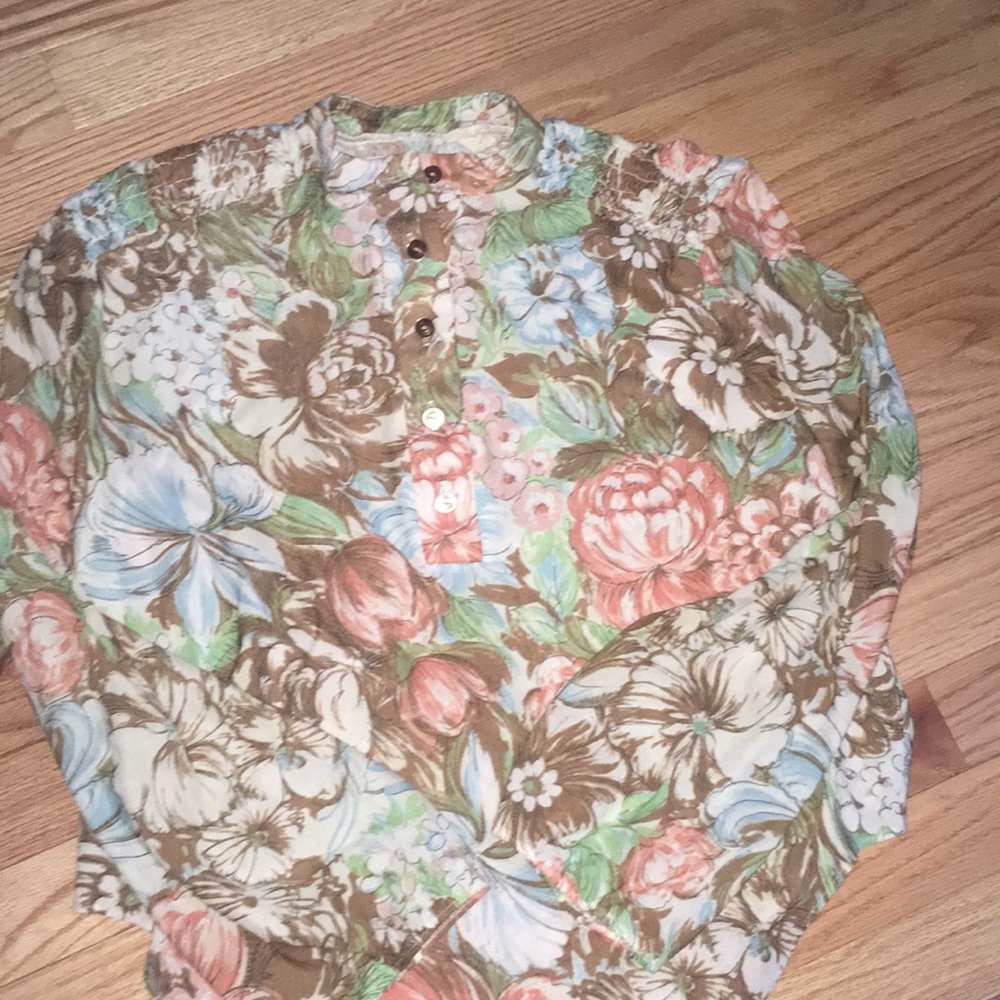 A long sleeve blouse